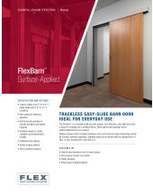 FlexBarn Surface Applied Sliding Door