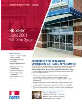 HD-Slide Series 2001 Belt Drive System