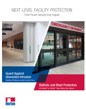 Horton Pedestrian Access Solution Security Products