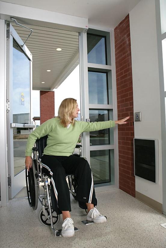 ada accessible swing door