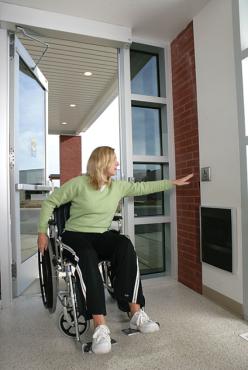 ada accessible swing door