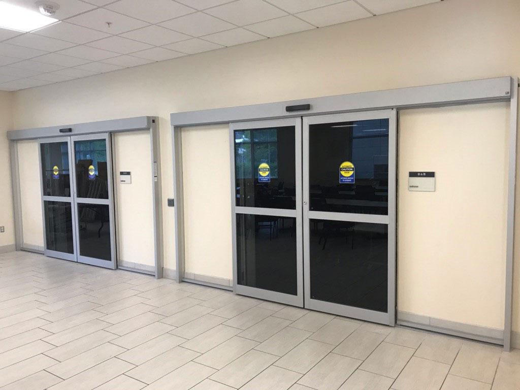 interior dual sliding doors