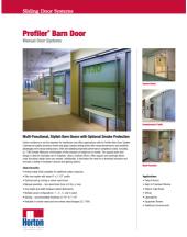 Profiler-Barn Door
