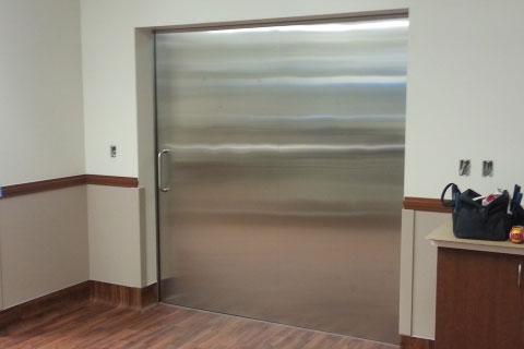 stainless steel sliding door